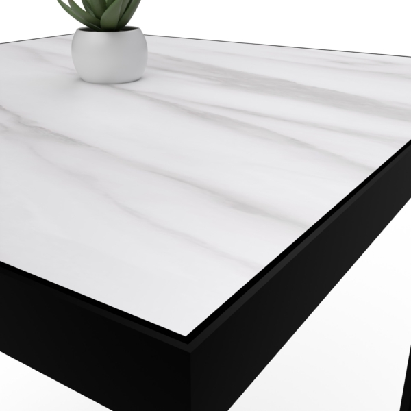 Coffee table 120x60 Quadra white (Copie) (Copie) - Image 3