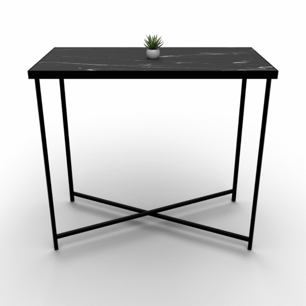 Mange-debout 120x60 QuadraX - Black marbled - Image 2