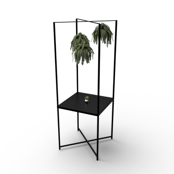 Mange-debout QuadraX - Cage colonne