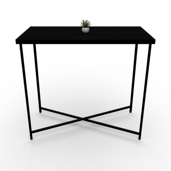 Mange-debout 120x60 QuadraX black - Image 2
