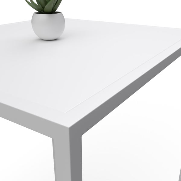 Table 120x60 Quadra blanc – Image 3