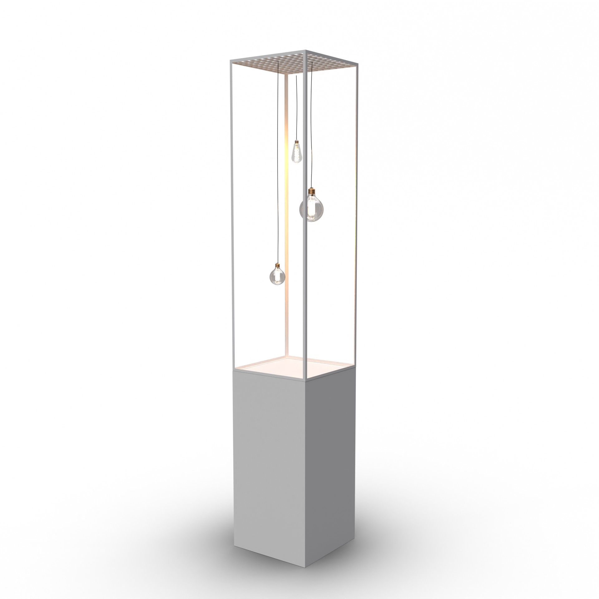 Decoratieve zuil - Ampullen vintage