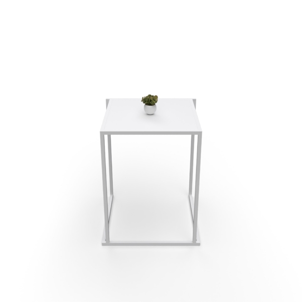 Table 60x60 Quadra white - Image 2