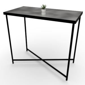 Mange-debout 120x60 QuadraX black (Copie) (Copie)