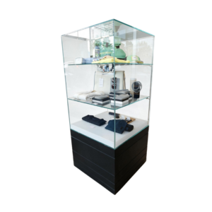 Armoire cube vitrine